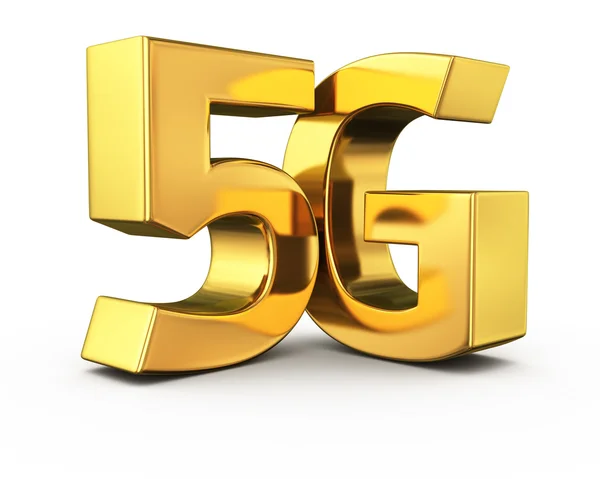 Gold 5G — Stock Photo, Image