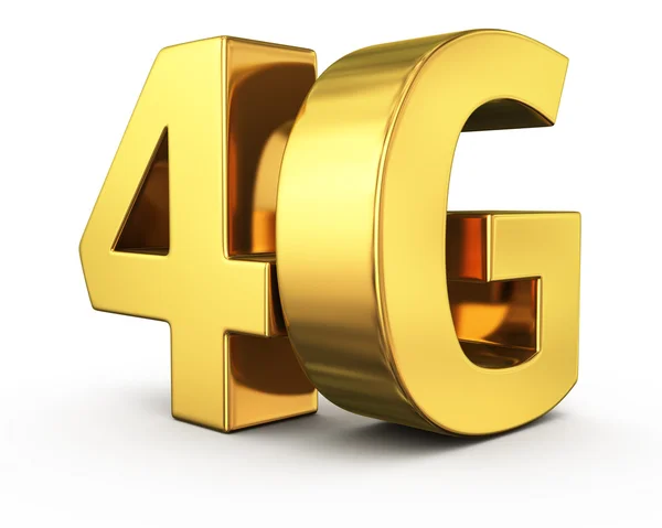 Golden 4G — Stock Photo, Image