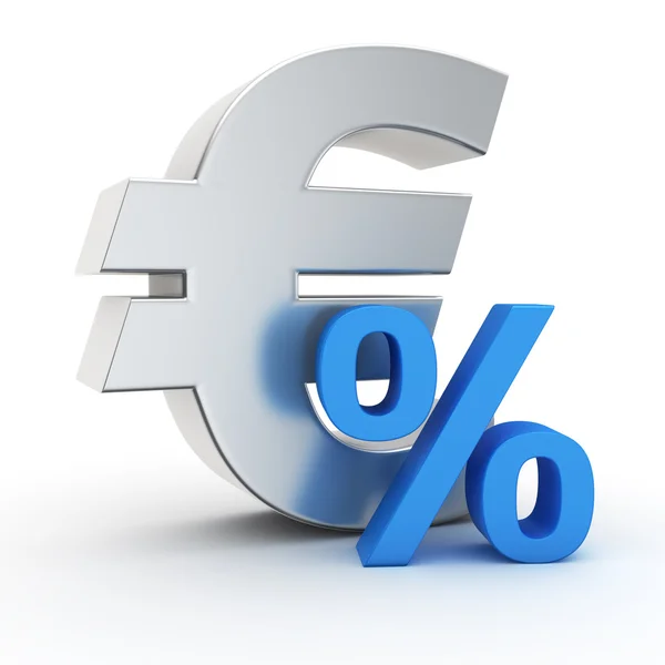 Rate of euro — Stock Photo, Image