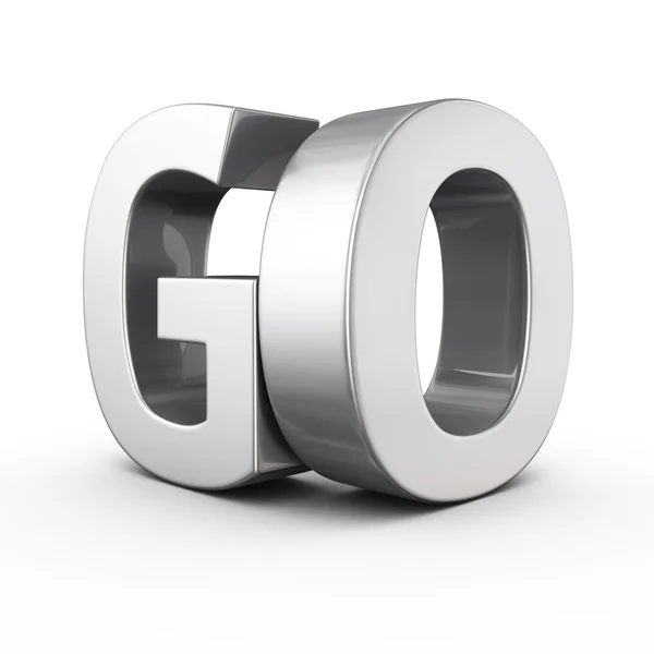 GO word — Stock Photo, Image