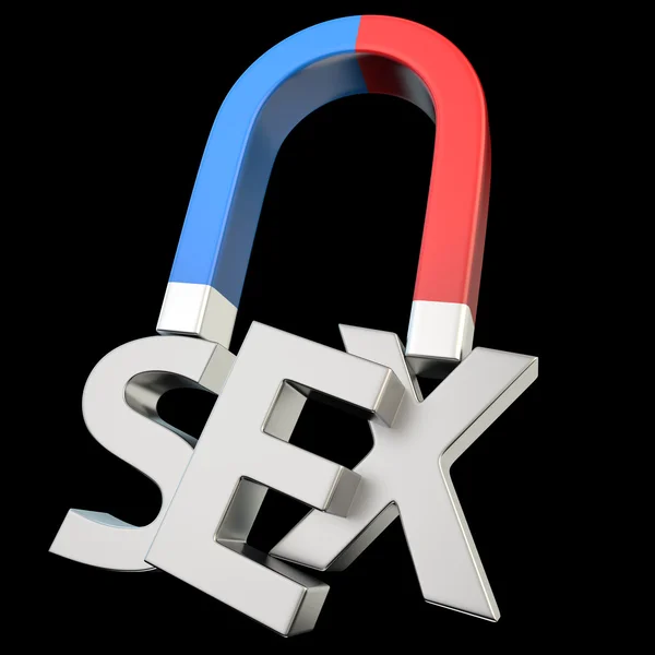 Aantrekkelijke kracht van seks — Stockfoto