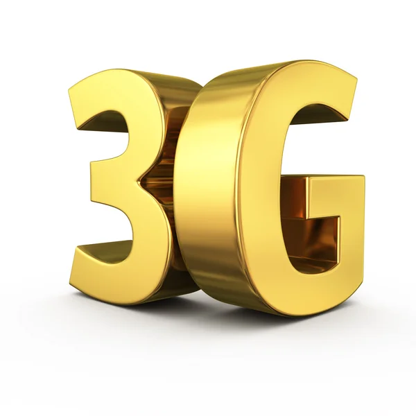 Golden 3G — Stock Photo, Image