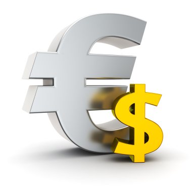 yukarı Euro dolar vs