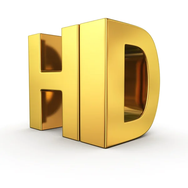 Golden HD — Stock Photo, Image