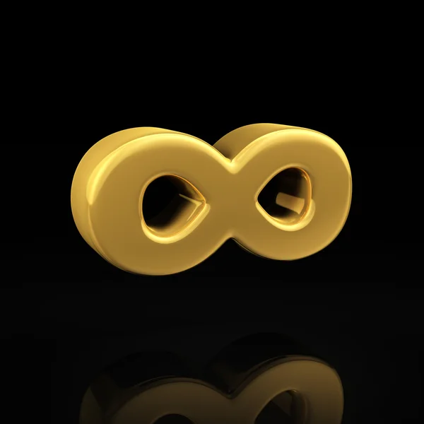 Símbolo infinito — Foto de Stock