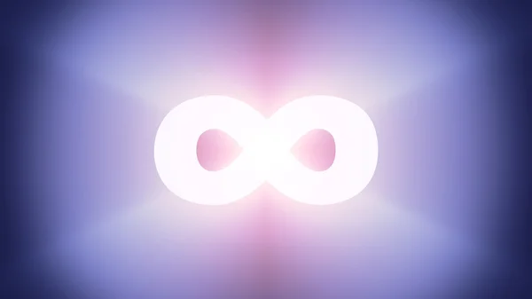 Illuminated infinity — Stock Photo, Image