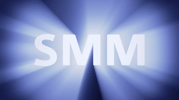 Illuminated SMM — Stock Photo, Image