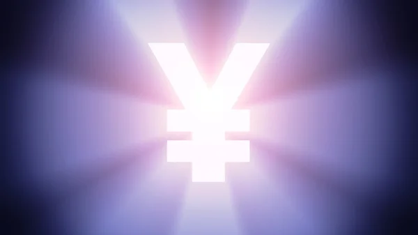 Yen iluminado —  Fotos de Stock