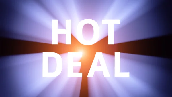 Negócio HOT iluminado — Fotografia de Stock