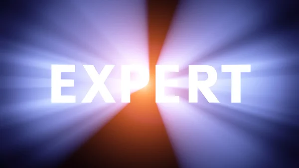 Osvětlené expert — Stock fotografie