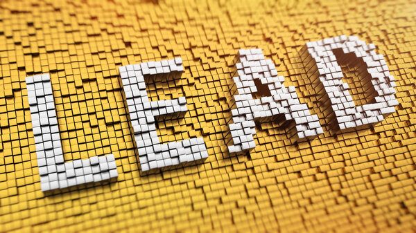 pixelated свинца