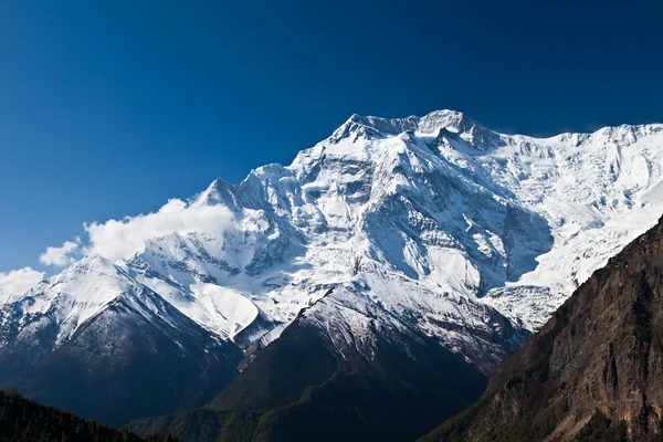 Annapurna hegy, Himalája — Stock Fotó