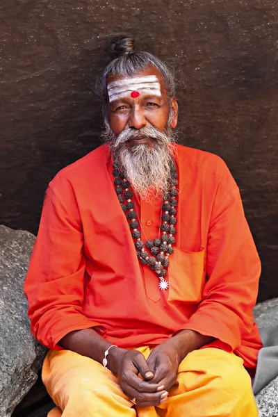 Sadhu - heilige Männer — Stockfoto