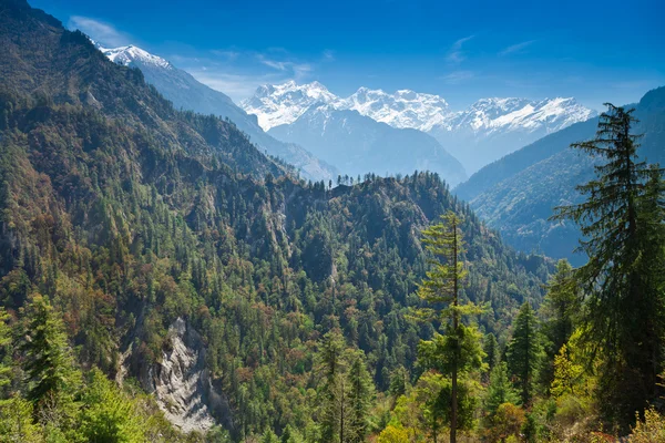 Himalayalar peyzaj, nepal — Stok fotoğraf