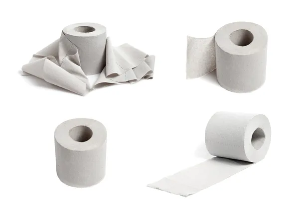 Single toilet paper — Stock Photo, Image