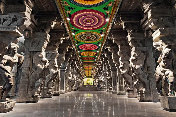 Meenakshi hindu Tapınağı — Stok fotoğraf