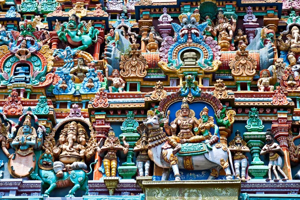 Reliéf menakshi chrámu — Stock fotografie