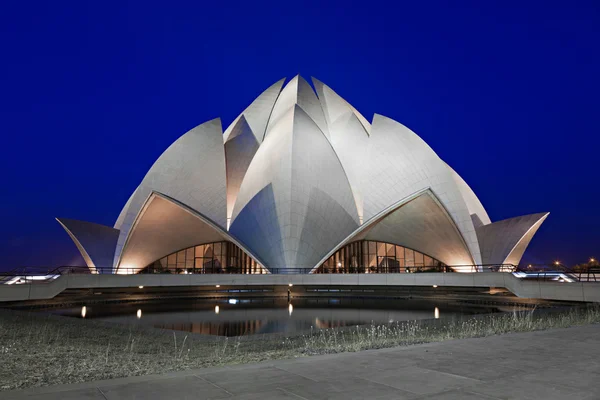 Lotustempel, Delhi — Stockfoto