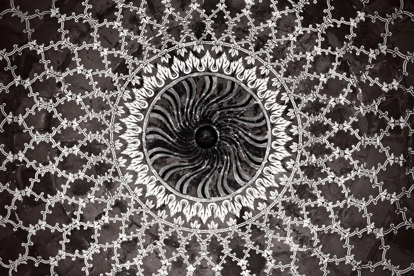 Geometrical pattern on Taj Mahal — Stock Photo, Image