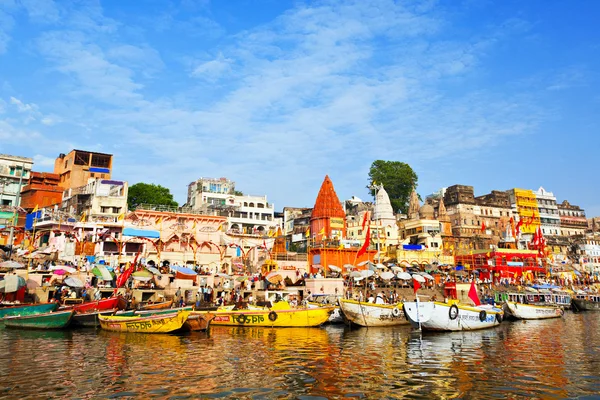 Ghats en Ganga — Foto de Stock