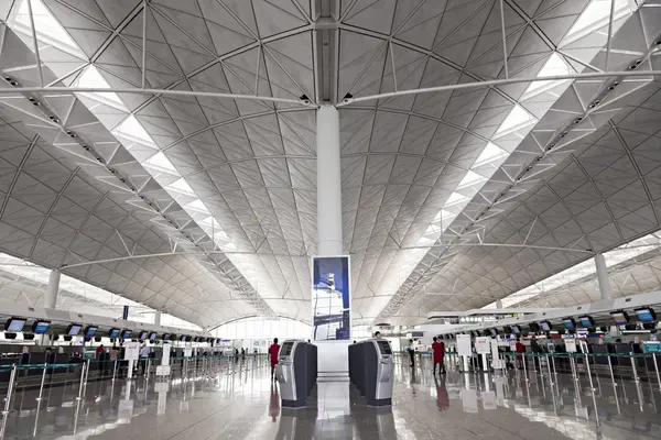 Vliegveld van Hong kong — Stockfoto