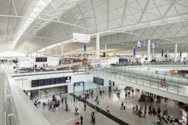 Hongkongs flygplats — Stockfoto