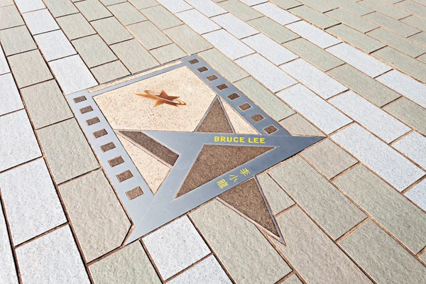 Bruce Lee star — Stock Photo, Image