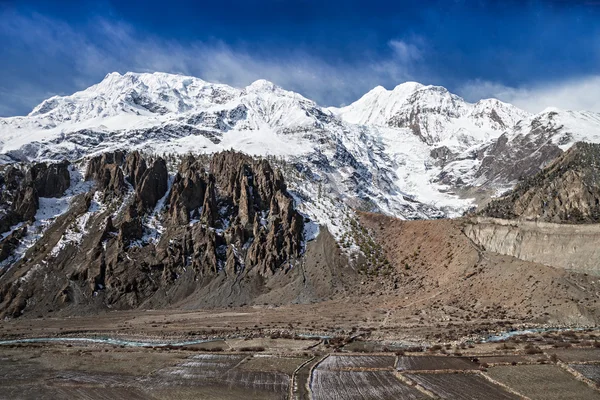 Hermoso paisaje en Himalays — Foto de Stock