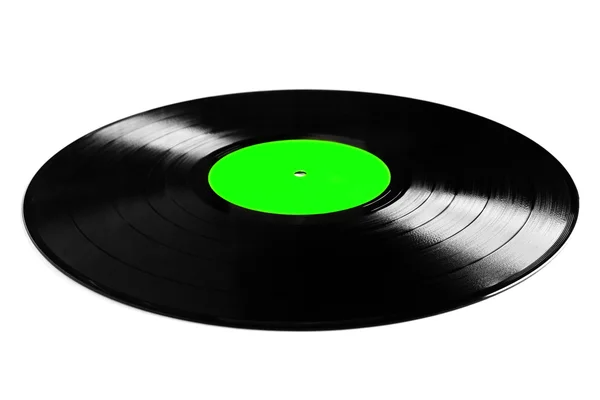 Vinyl plate isolated — Stock Photo, Image