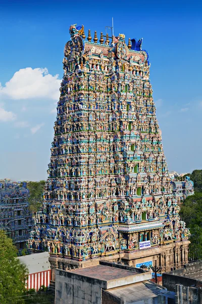 Menakshi Tapınağı, Hindistan — Stok fotoğraf