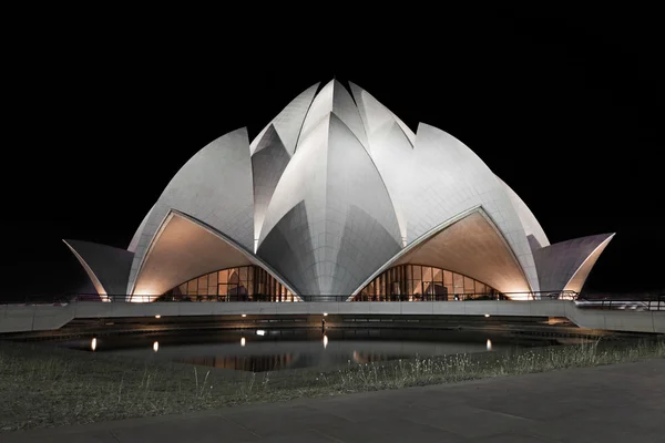 Lotustempel, Delhi — Stockfoto