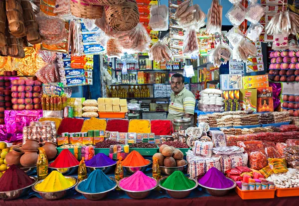 Індійський магазин — стокове фото