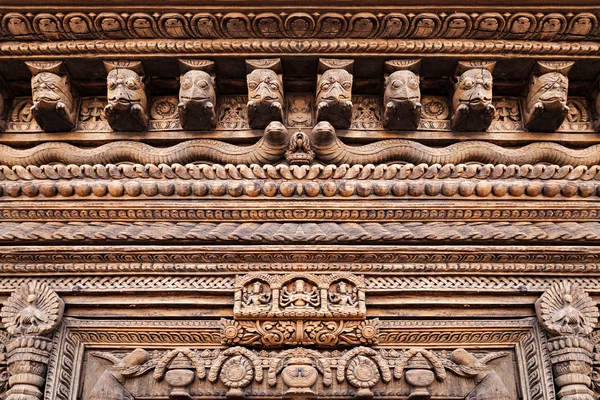 Hinduiska templet inredning — Stockfoto