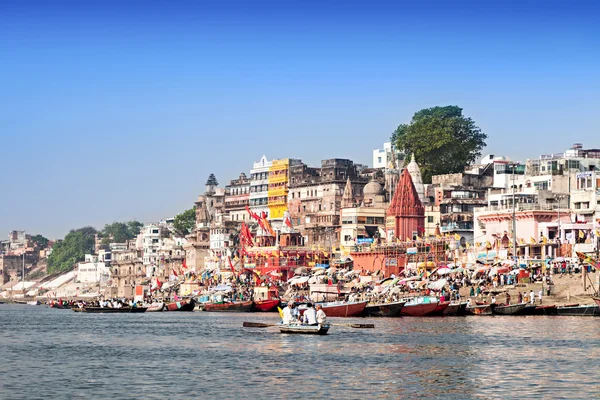 Varanasi ghats — Stock Photo, Image