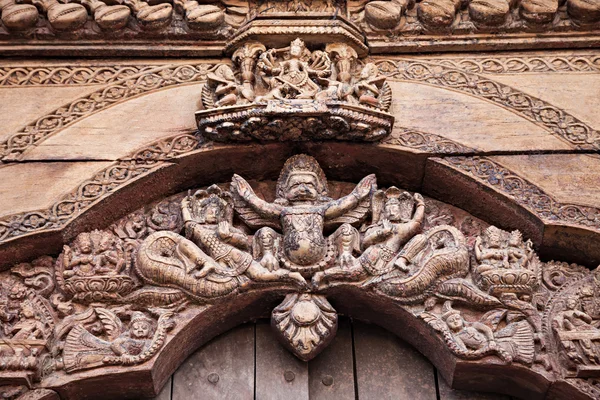 Hindoe tempel decor — Stockfoto