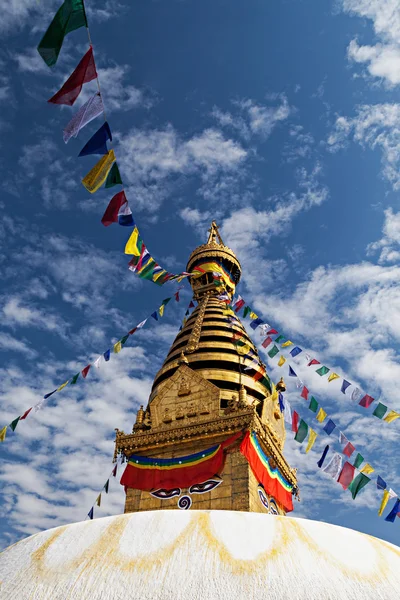 Świątynię Swayambhunath — Zdjęcie stockowe
