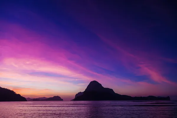 El Nido sunset — Stockfoto
