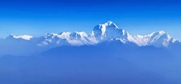 Nascer do sol no Himalaia (Dhaulagiri ) — Fotografia de Stock