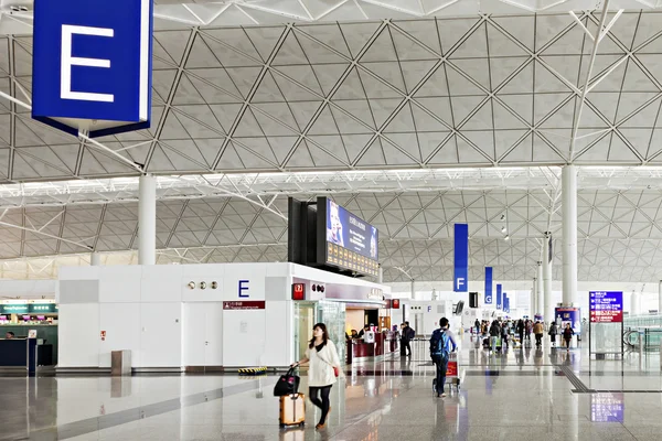 Internationale luchthaven Hongkong — Stockfoto