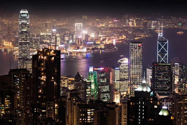 Krajobraz Hongkongu — Zdjęcie stockowe
