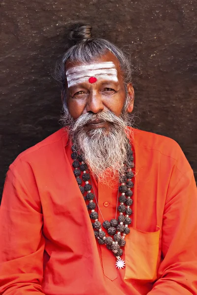 Sadhu - uomini santi — Foto Stock