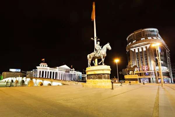 Macedonië plein — Stockfoto