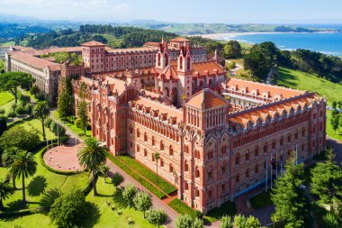 University Center or Comillas Pontifical University or Universidad Pontificia is a private university in Comillas, Spain clipart