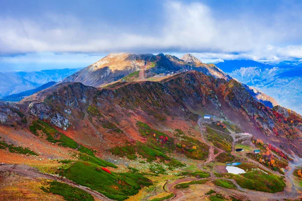 Kaukaz Panoramiczny Widok Punktu Widokowego Rose Peak Rosa Peak Roza — Zdjęcie stockowe