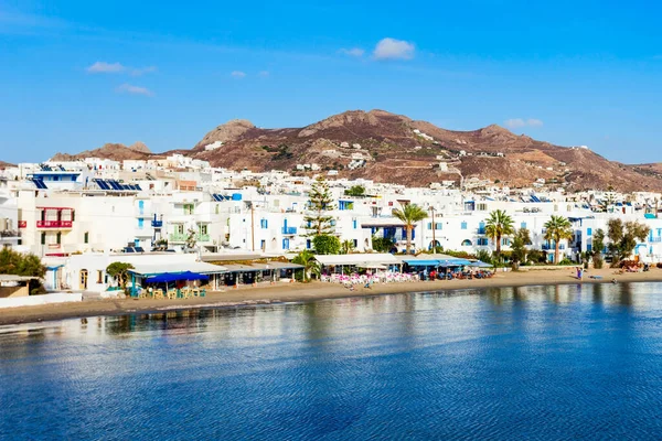 Naxos Agios Georgios City Beach Saint George Beach Naxos Island — Stock Photo, Image