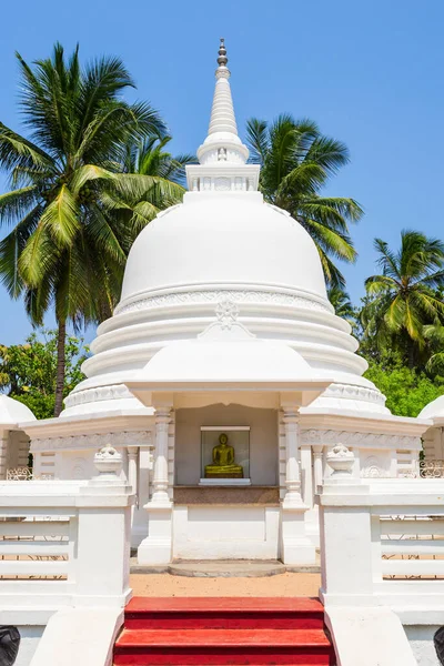 Abhayasekarama寺是尼贡博的一座佛教寺庙 尼甘布是斯里兰卡西海岸的一个主要城市 — 图库照片