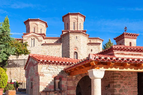 Monastero Varlaam Secondo Più Grande Monastero Del Meteora Meteora Uno — Foto Stock