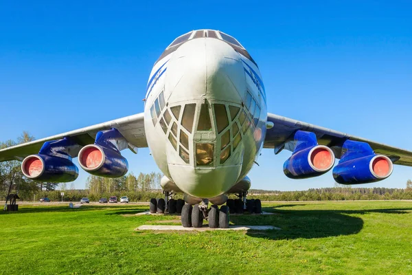 Minsk Belarus Mai 2016 Das Flugzeug Iljuschin Freilichtmuseum Der Alten — Stockfoto