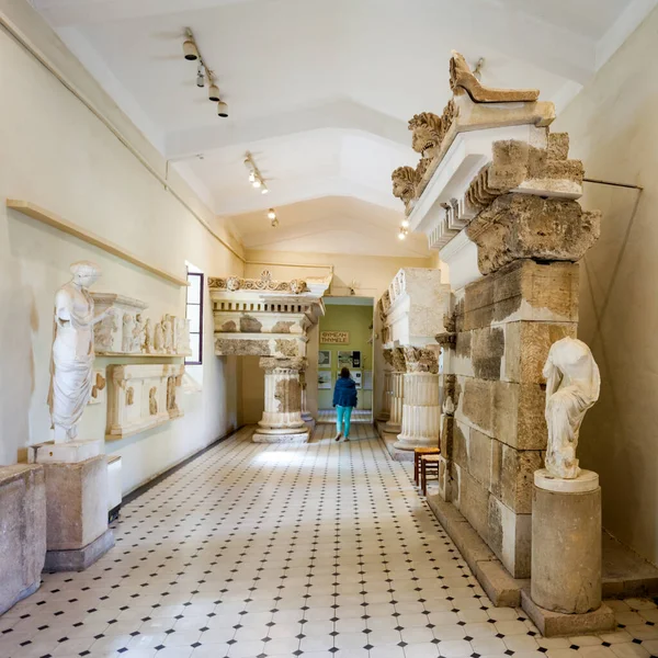 Epidaurus Grécia Outubro 2016 Museu Arqueológico Epidaurus Museu Epidaurus Argolis — Fotografia de Stock