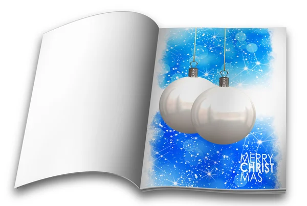 Collection of Christmas balls picture books — 스톡 사진